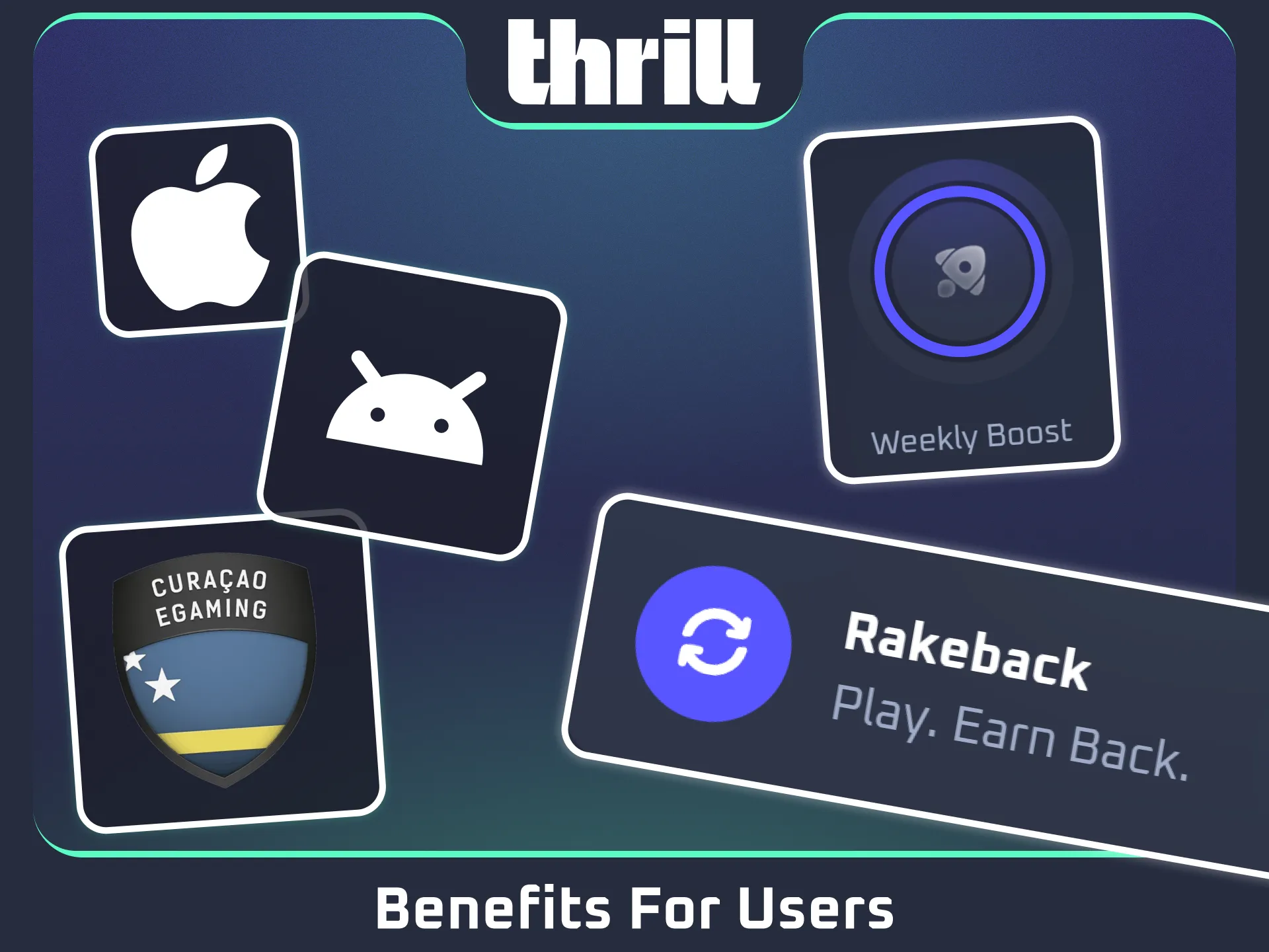 Enjoy top localized payment methods inside the official Thrill portal.