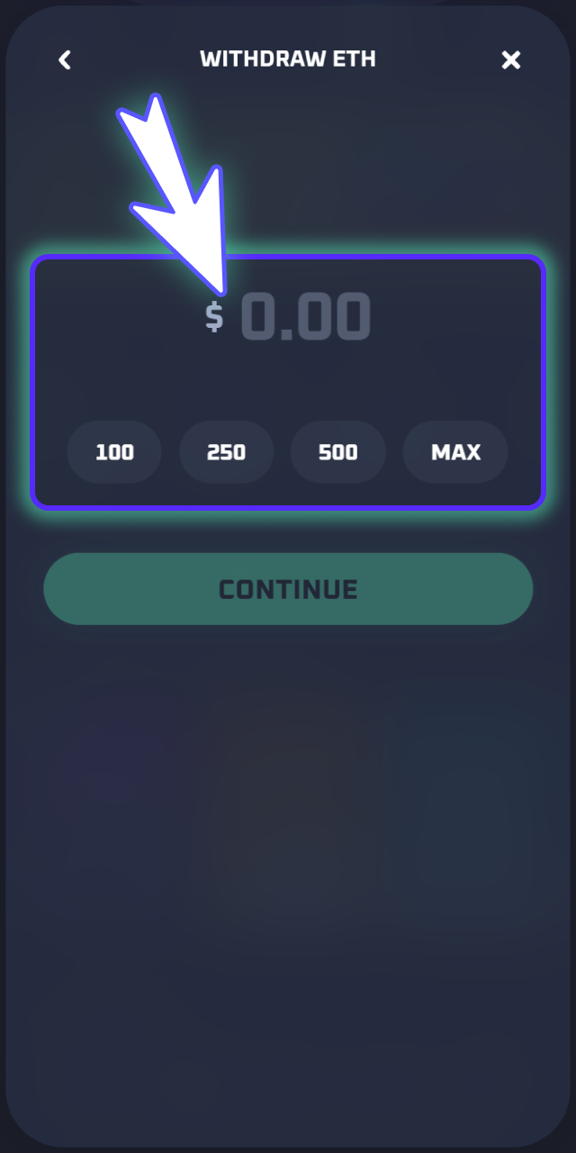 Provide your personal wallet payout address to official Thrill.