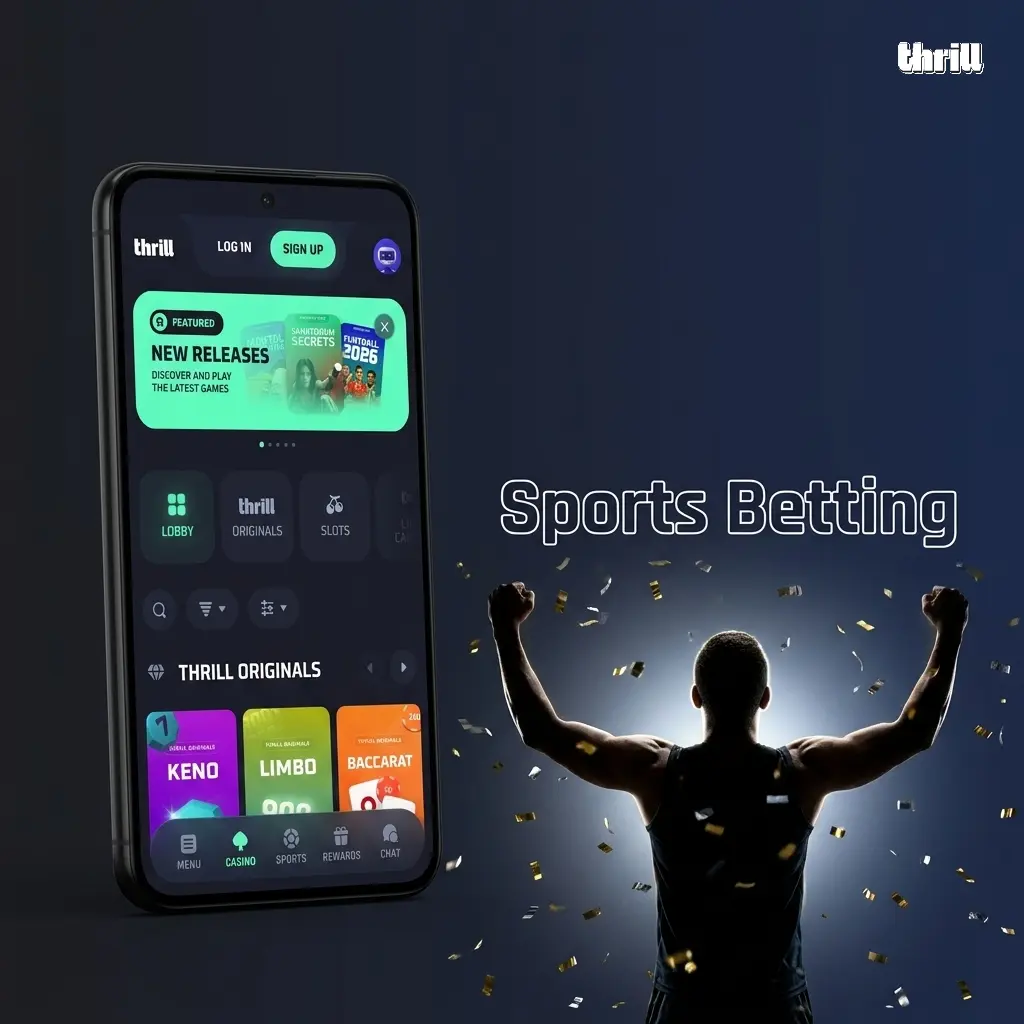 Thrill sportsbook covering cricket, football, tennis, basketball, esports and more with live in-play betting options.